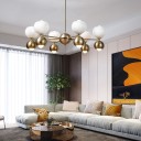 Loft Industry Modern - Deco Balls Chandelier V2